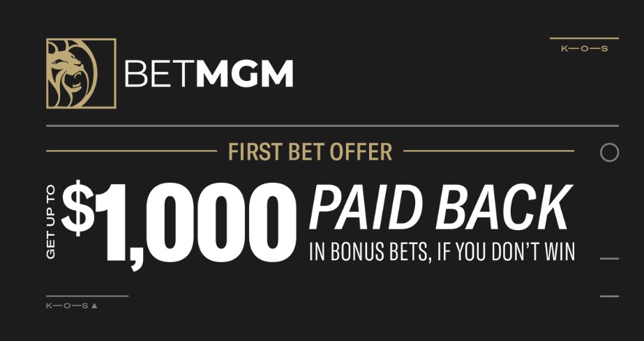 betmgm offer $1,000 paid back 